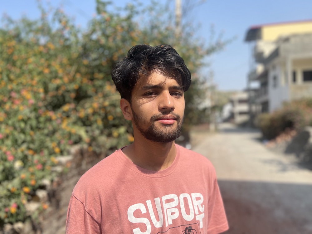Portrait of tech worker Priyanshu Upadhyay 